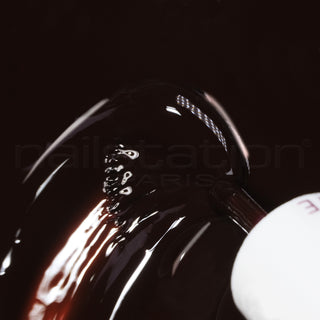 shamal waves | Breathable and water permeable nail polish | Maroon